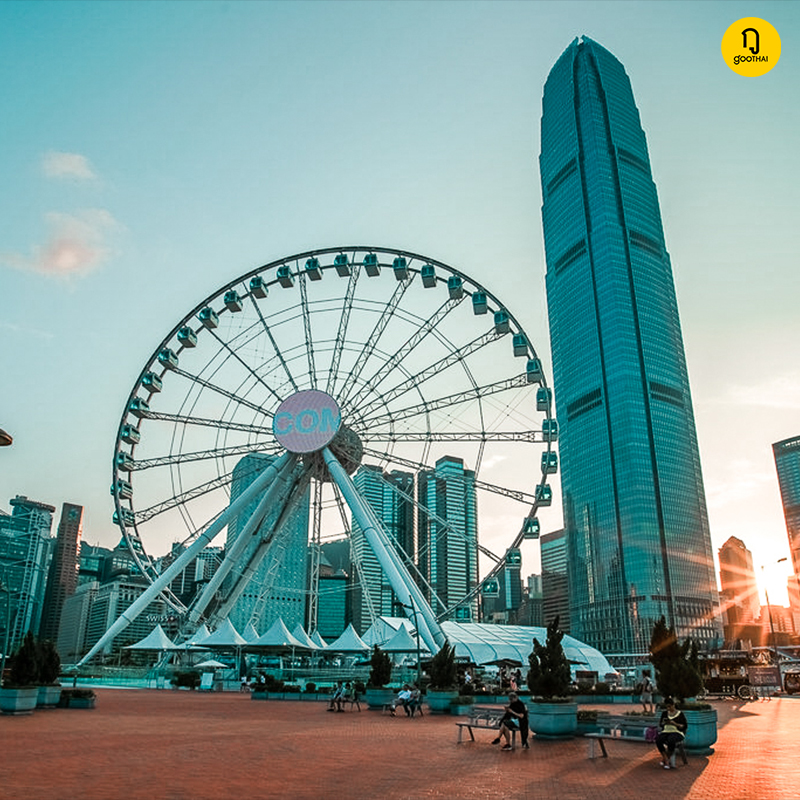 ชมวิวเมืองฮ่องกงแบบ 360 องศา บนชิงช้าสวรรค์ยักษ์ 香港摩天輪 Hong Kong Observation Wheel