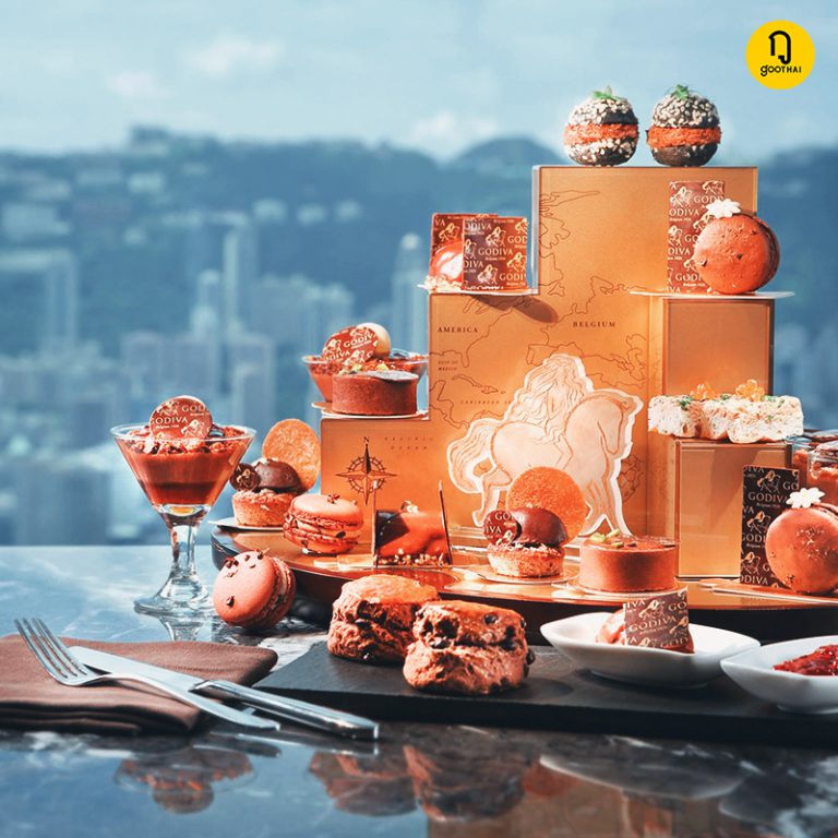 Café 103 The Ritz Carlton Hong Kong ความน่ารักของชุดน้ำชายามบ่ายฮ่องกง